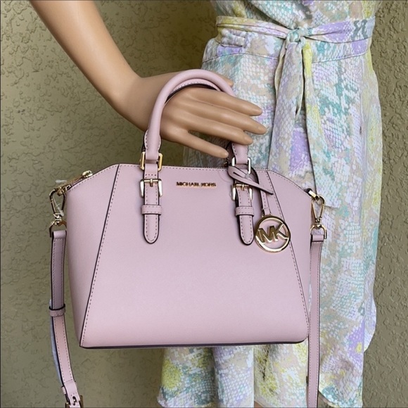 Michael Kors Ciara Medium Messenger Bag Crossbody Blossom - Picture 4 of 16